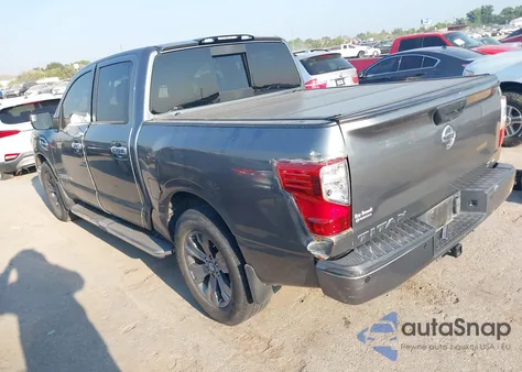 2017 Nissan Titan Sv from USA, damaged, VIN 1N6AA1E69HN537742